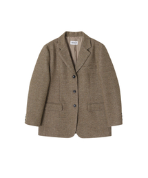 LANGNLU（ラングアンドルー）の「LUCCA Wool Blazer (Luca)_KHAKI BEIGE（テーラードジャケット）」