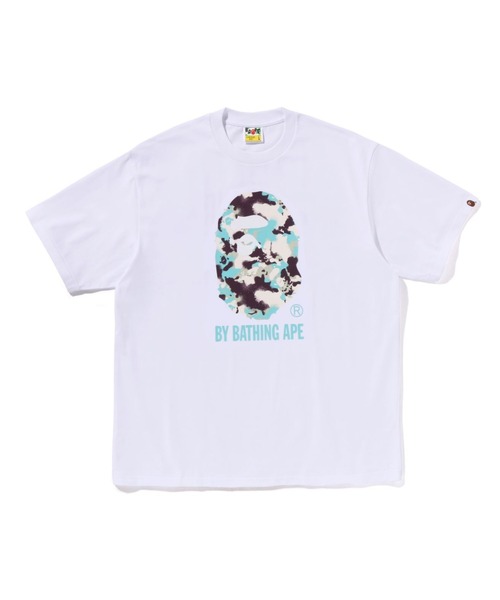 A BATHING APE（アベイシングエイプ）の「MAP CAMO BY BATHING APE RELAXED FIT TEE（Tシャツ/カットソー・メンズ・ブラック/チャコール/ホワイト・LARGE/XX-LARGE/SMALL/MEDIUM/X-LARGE）」の2枚目の写真
