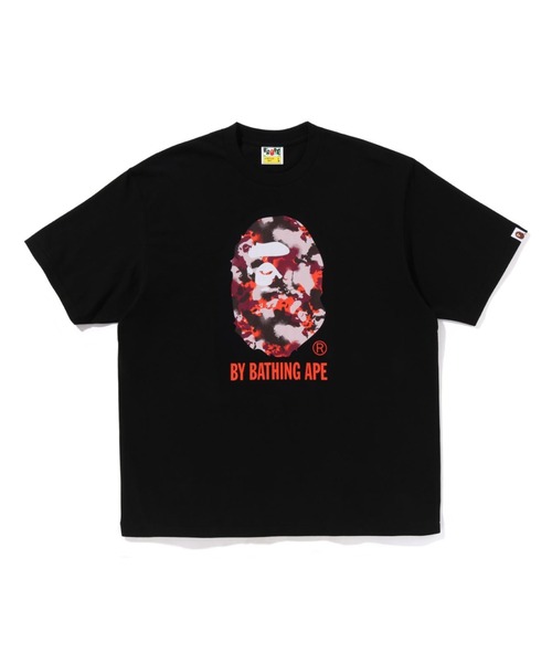 A BATHING APE（アベイシングエイプ）の「MAP CAMO BY BATHING APE RELAXED FIT TEE（Tシャツ/カットソー・メンズ・ブラック/チャコール/ホワイト・LARGE/XX-LARGE/SMALL/MEDIUM/X-LARGE）」の3枚目の写真