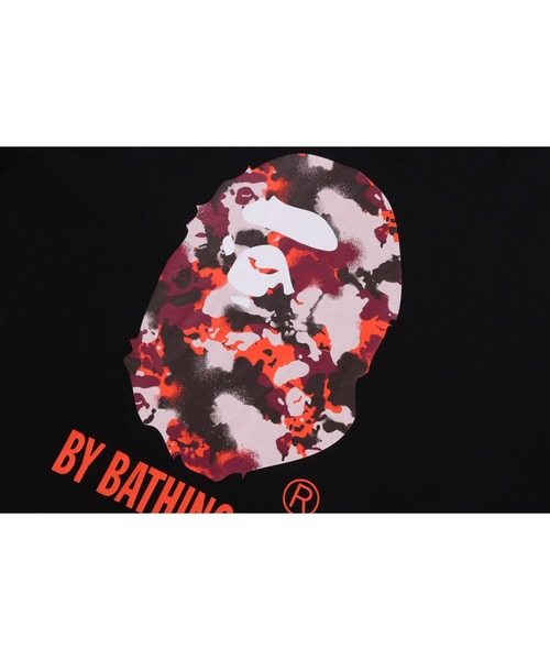 A BATHING APE（アベイシングエイプ）の「MAP CAMO BY BATHING APE RELAXED FIT TEE（Tシャツ/カットソー・メンズ・ブラック/チャコール/ホワイト・LARGE/XX-LARGE/SMALL/MEDIUM/X-LARGE）」の8枚目の写真
