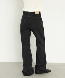 Relaxed Boots Cut Denim - Black