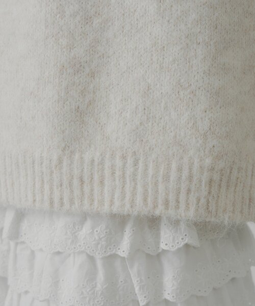 Chico（チコ）の「ハート柄ノルディックニット（ニット/セーター・レディース・グレー/アイボリー/ダークグレー・FREE）」の22枚目の写真