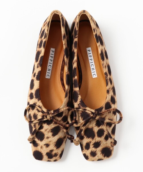 Pippichic(ピッピシック)の「PIPPICHIC / AMBER レオパード バレエシューズ(バレエシューズ・レディース・その他・35.5/36.5/37.5)」の4枚目の写真