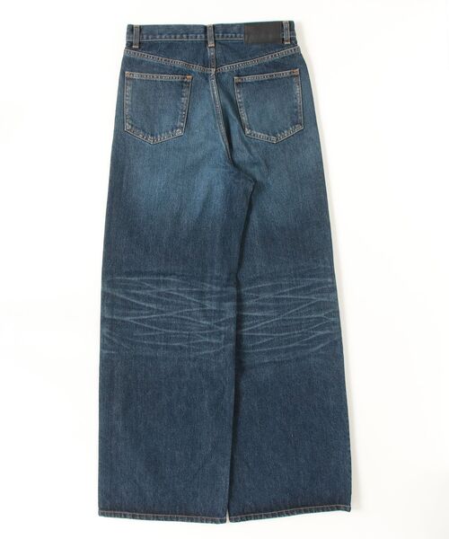 JOHN LAWRENCE SULLIVAN WASHED DENIM WIDE PANTS (JLS-02-26)（デニム