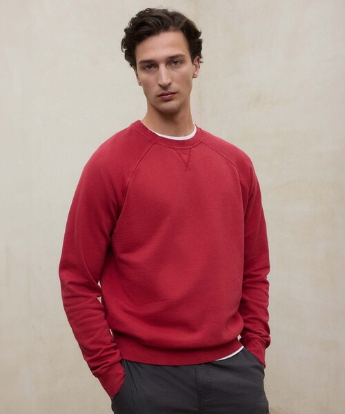 ECOALF(エコアルフ)の「BERJA スウェット / BERJA SWEATSHIRTS MAN(スウェット・メンズ・レッド/グレー系その他2・S/M)」の1枚目の写真