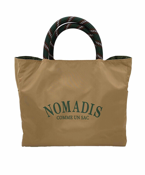 Firsthand（ファーストハンド）の「NOMADIS/ノマディス SAC2 W/16 / リバーシブル ロゴトートバッグ / 26SS-N197-0-（トートバッグ・レディース・ベージュ/ブラック・ONE SIZE）」の6枚目の写真