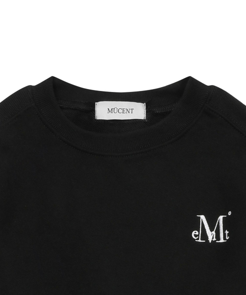 MUCENT（ムセント）の「ヘニングオフショルダークロップスウェット（2カラー）（スウェット・レディース・グレー/ブラック・FREE）」の9枚目の写真