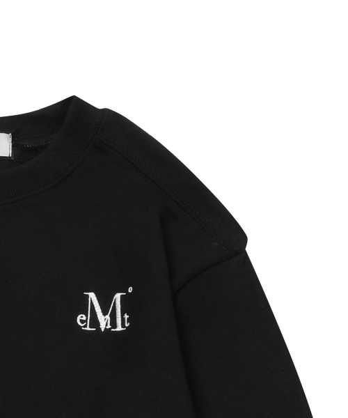 MUCENT（ムセント）の「ヘニングオフショルダークロップスウェット（2カラー）（スウェット・レディース・グレー/ブラック・FREE）」の10枚目の写真