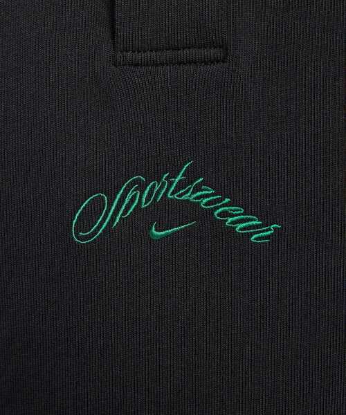 NIKE（ナイキ）の「ナイキ スポーツウェア クラブ メンズ ロングスリーブ ポロ / Nike Sportswear Club Men's Long-Sleeve Polo IF0771-010 Black（ポロシャツ・メンズ・ブラック・XL/2XL/L/M/S）」の4枚目の写真
