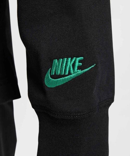NIKE（ナイキ）の「ナイキ スポーツウェア クラブ メンズ ロングスリーブ ポロ / Nike Sportswear Club Men's Long-Sleeve Polo IF0771-010 Black（ポロシャツ・メンズ・ブラック・XL/2XL/L/M/S）」の5枚目の写真