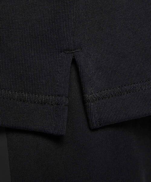 NIKE（ナイキ）の「ナイキ スポーツウェア クラブ メンズ ロングスリーブ ポロ / Nike Sportswear Club Men's Long-Sleeve Polo IF0771-010 Black（ポロシャツ・メンズ・ブラック・XL/2XL/L/M/S）」の6枚目の写真