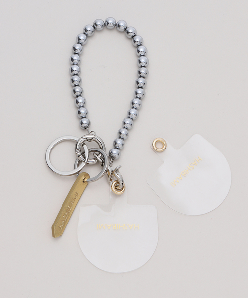 Spick & Span(スピックアンドスパン)の「HASHIBAMI / ハシバミ ヘマタイトボールスマホストラップ(その他小物・レディース・ゴールド/シルバー・FREE)」の16枚目の写真