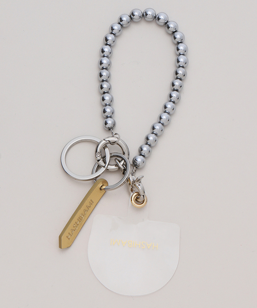 Spick & Span(スピックアンドスパン)の「HASHIBAMI / ハシバミ ヘマタイトボールスマホストラップ(その他小物・レディース・ゴールド/シルバー・FREE)」の17枚目の写真