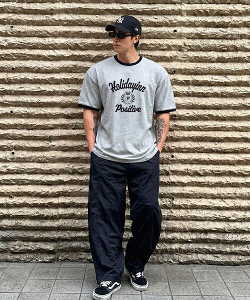 PHERMENON(フェルメノン)の「スーパーローバーフィットリング半袖Tシャツ - グレー(Tシャツ/カットソー・メンズ・その他・1/2)」の11枚目の写真