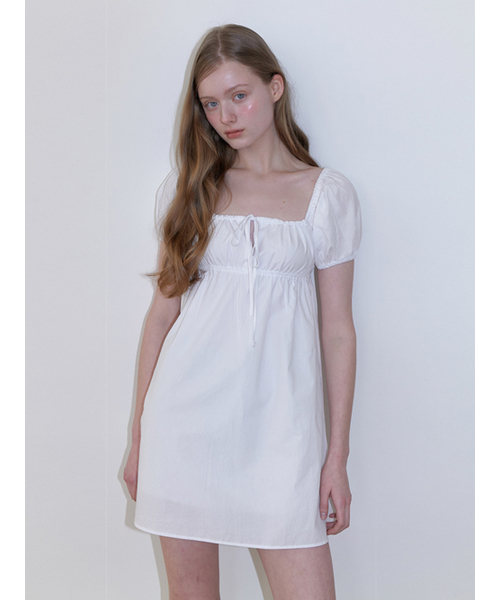 KINDABABY(カインダベイビー)の「baby belle mini dress - white(ワンピース・レディース・ホワイト・FREE)」の5枚目の写真