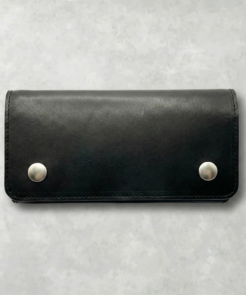 セール】栃木レザー トラッカーウォレットロング日本製（財布）｜8