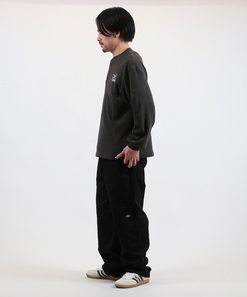 TOY MACHINE(トイ マシーン)の「TOY MACHINE/トイマシーン 長袖 Tシャツ ロンT サーマル ヘンリーネック MTMPGLT5(Tシャツ/カットソー・メンズ・オフホワイト/チャコールグレー・M/L/XL)」の14枚目の写真