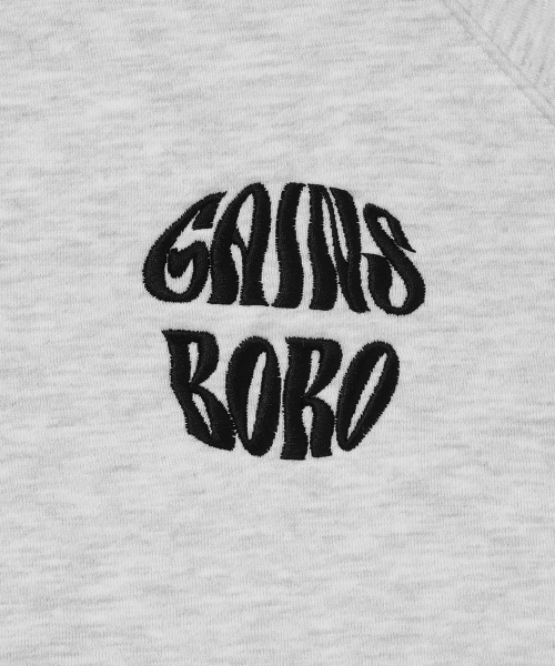 GAINSBORO(ゲインズボロ)の「アクティブトラックラグランフードパーカー_ホワイトメランジ(パーカー・レディース・ホワイト・S/M/L/XL)」の6枚目の写真