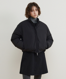 HANE（ハネ）の「スムースプファージャケット_ブラック（ダウンジャケット/コート）」