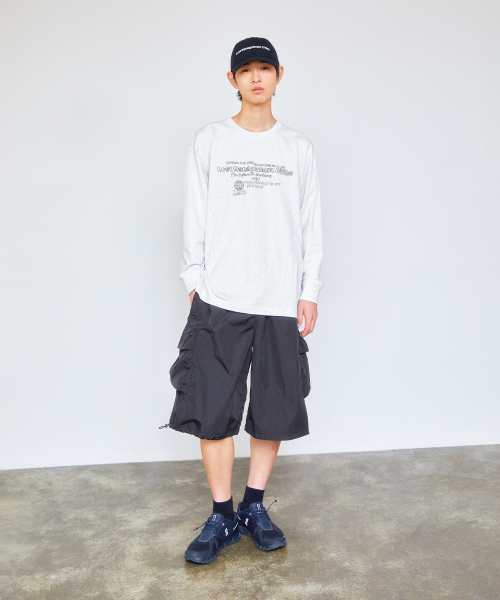 LMCの「DOODLE LOGO LONG SLV TEE light heather gray(Tシャツ/カットソー・レディース・その他・M/L/XL)」の2枚目の写真