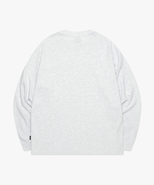 LMCの「DOODLE LOGO LONG SLV TEE light heather gray(Tシャツ/カットソー・レディース・その他・M/L/XL)」の4枚目の写真