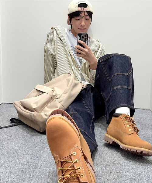 LMCの「DOODLE LOGO LONG SLV TEE light heather gray(Tシャツ/カットソー・レディース・その他・M/L/XL)」の11枚目の写真