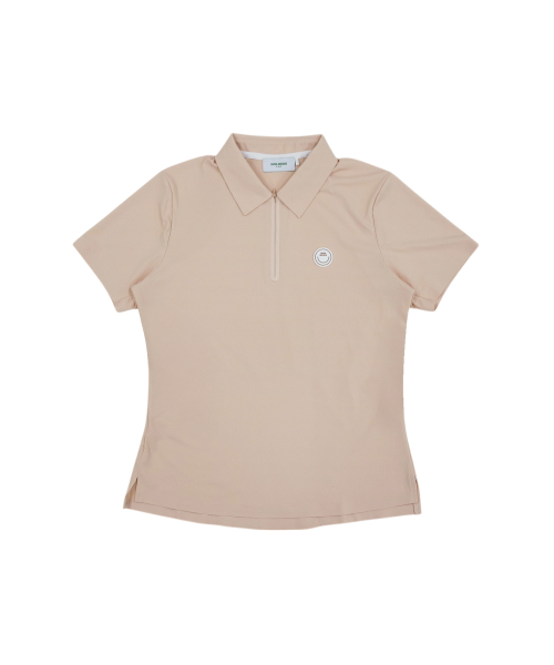 MONBIRDIE GOLF(モンバーディーゴルフ)の「アクアクイックドライ レディース 半袖Tシャツ PINK(Tシャツ/カットソー・レディース・ピンク・S/M/L)」の1枚目の写真