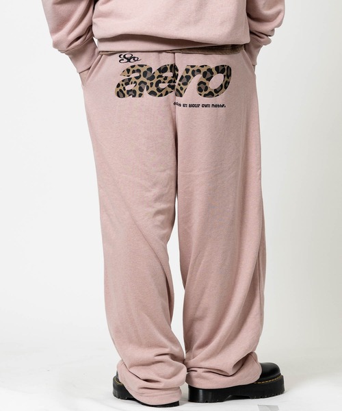 JOHN'S CLOSET（ジョンズクローゼット）の「【13】総柄ロゴ ヒッププリント ワイドパンツ（スウェットパンツ・メンズ・ピンク/ブラック/グレー・MEDIUM/LARGE）」の3枚目の写真