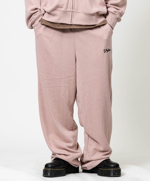 JOHN'S CLOSET（ジョンズクローゼット）の「【13】総柄ロゴ ヒッププリント ワイドパンツ（スウェットパンツ・メンズ・ピンク/ブラック/グレー・MEDIUM/LARGE）」の20枚目の写真