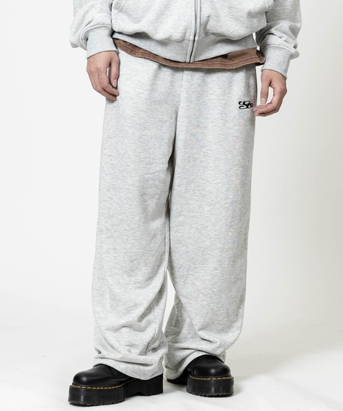 JOHN'S CLOSET（ジョンズクローゼット）の「【13】総柄ロゴ ヒッププリント ワイドパンツ（スウェットパンツ・メンズ・ピンク/ブラック/グレー・MEDIUM/LARGE）」の12枚目の写真