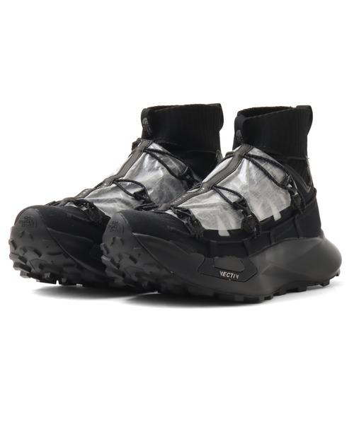 THE NORTH FACE(ザノースフェイス)の「THE NORTH FACE VECTIV Breeze DCF / ザ ノース フェイス ベクティブ ブリーズ DCF(スニーカー・レディース・ホワイト/ブラック・25.0cm/24.0cm/23.0cm)」の2枚目の写真