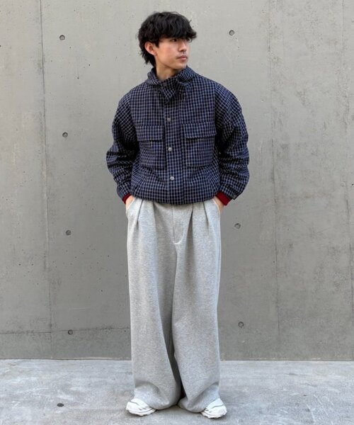 セール】【UNISEX】チェックフードシャウター（パーカー）｜CIAOPANIC