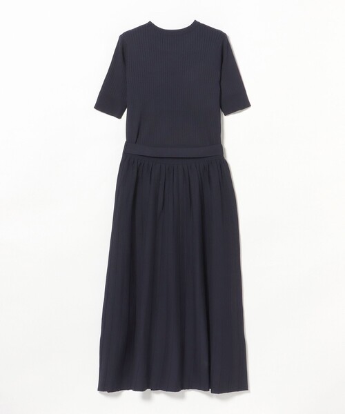 BEAMS HEART(ビームスハート)の「半袖ニット セットアップ(ワンピース・レディース・サックスブルー/ネイビー/ブラウン・SMALL/MEDIUM)」の13枚目の写真