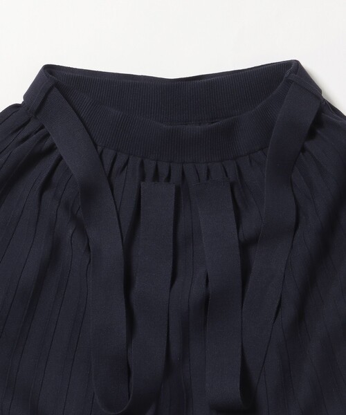 BEAMS HEART(ビームスハート)の「半袖ニット セットアップ(ワンピース・レディース・サックスブルー/ネイビー/ブラウン・SMALL/MEDIUM)」の14枚目の写真