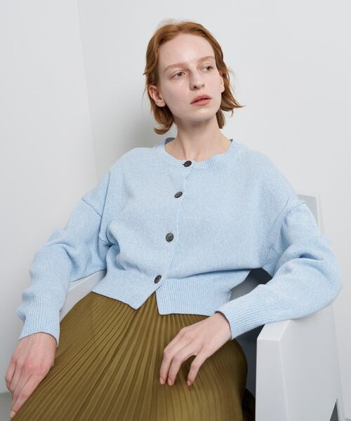 メランジニットカーディガン（ニット/セーター）｜LANVIN en Bleu