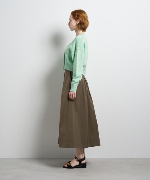 LANVIN en Bleu(ランバンオンブルー)の「メランジニットカーディガン(ニット/セーター・レディース・ライトカーキ/ピンク/ブルー・38)」の13枚目の写真