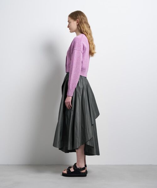 LANVIN en Bleu(ランバンオンブルー)の「メランジニットカーディガン(ニット/セーター・レディース・ライトカーキ/ピンク/ブルー・38)」の19枚目の写真