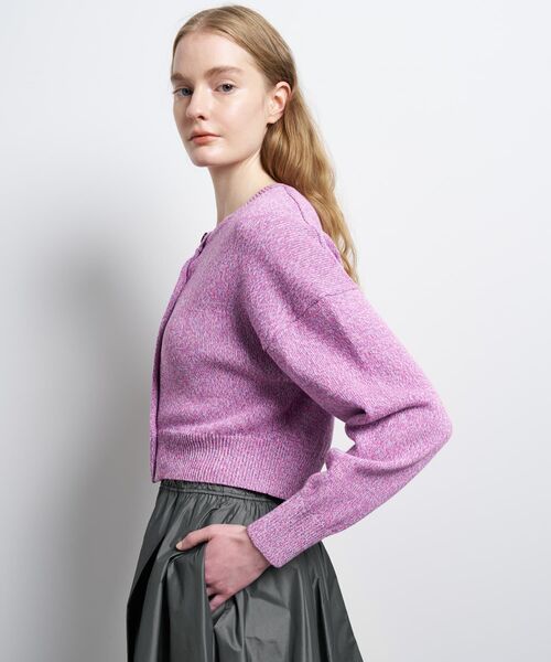 メランジニットカーディガン（ニット/セーター）｜LANVIN en Bleu