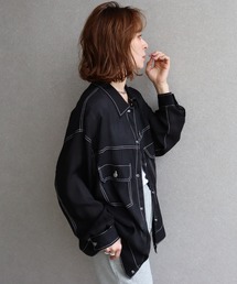 zena（ジェナ）の「Gジャンデザインシアービックシャツ（その他アウター）」