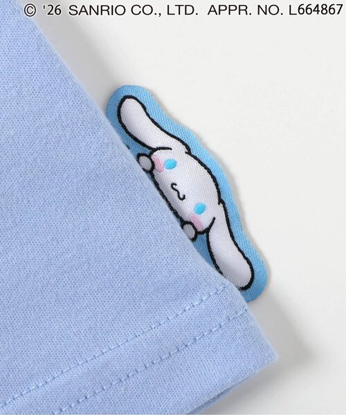 sanrio(サンリオ)の「サンリオキャラクターズフリルTシャツ(Tシャツ/カットソー・キッズ・ラベンダー/レッド/サックスブルー/アイボリー・110/100/90/80/130/120)」の15枚目の写真