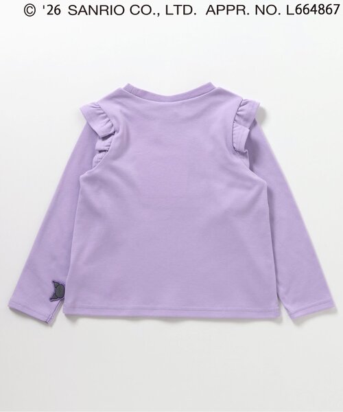 sanrio(サンリオ)の「サンリオキャラクターズフリルTシャツ(Tシャツ/カットソー・キッズ・ラベンダー/レッド/サックスブルー/アイボリー・110/100/90/80/130/120)」の19枚目の写真