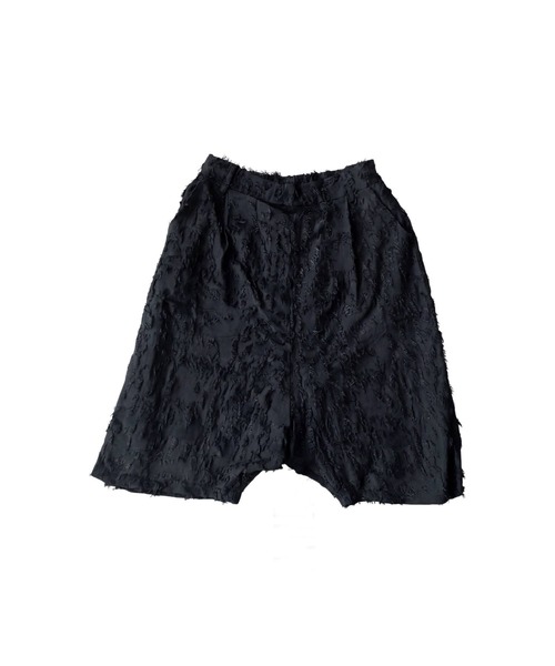 antiqua(アンティカ)の「サルエルシルエット ハーフパンツ(その他パンツ・レディース・ブラック・ONESIZE)」の3枚目の写真