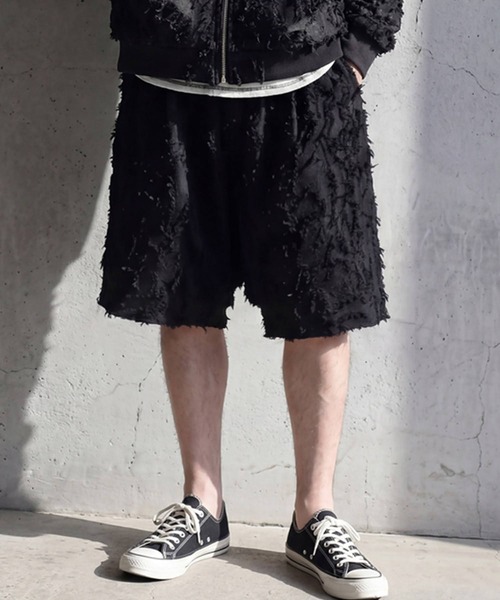 antiqua(アンティカ)の「サルエルシルエット ハーフパンツ(その他パンツ・レディース・ブラック・ONESIZE)」の15枚目の写真
