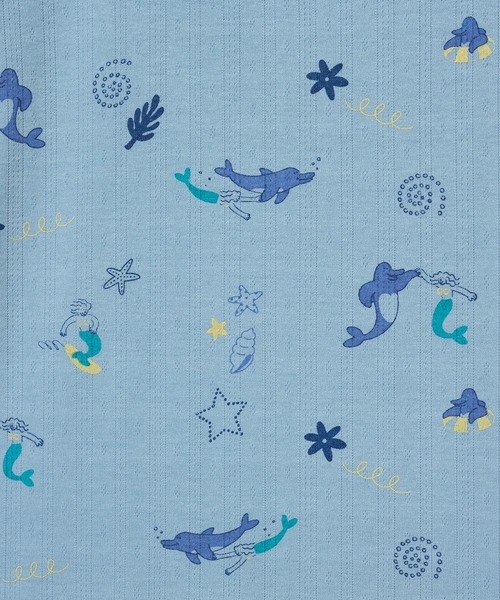 Common Noun（コモン ナウン）の「“SEA” Midori Nakajima 針抜き半袖トップス（Tシャツ/カットソー・レディース・サックスブルー/イエロー・M）」の12枚目の写真