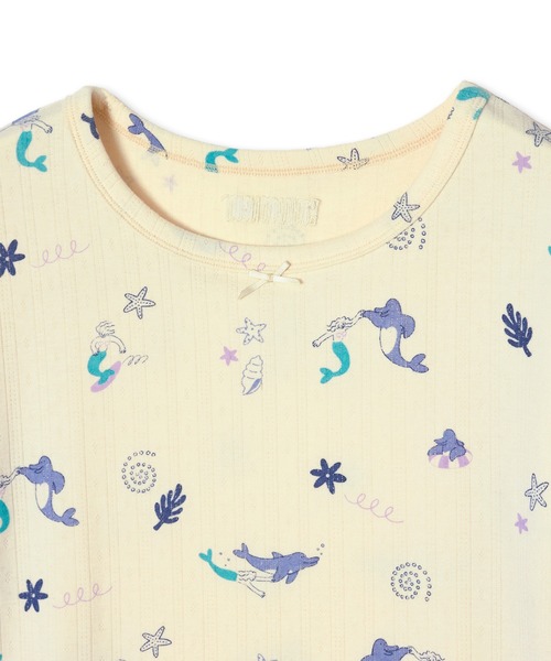 Common Noun（コモン ナウン）の「“SEA” Midori Nakajima 針抜き半袖トップス（Tシャツ/カットソー・レディース・サックスブルー/イエロー・M）」の9枚目の写真
