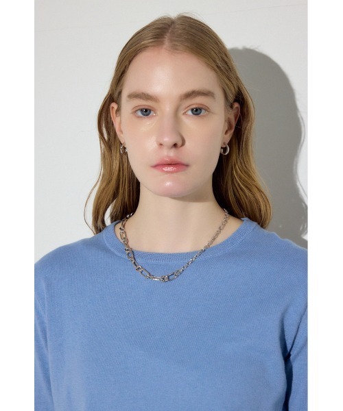 AZUL by moussy（アズールバイマウジー）の「ミックスチェーンネックレス（ネックレス・レディース・ゴールド系その他/シルバー・FREE）」の10枚目の写真