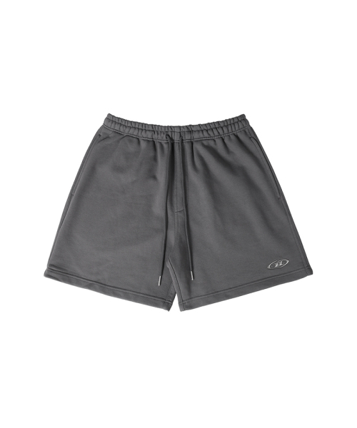 BORN TO WIN（ボーントゥウィン）の「CHROME B HALF PANTS_SHORT VER [CHARCOAL]（その他パンツ・メンズ・その他・1/2/3）」の2枚目の写真