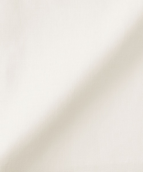 MUJI Labo（ムジラボ）の「〔MUJI Labo〕婦人　太番手リネンジャケット（その他アウター・レディース・オフホワイト/ブラック・M/L/S）」の10枚目の写真