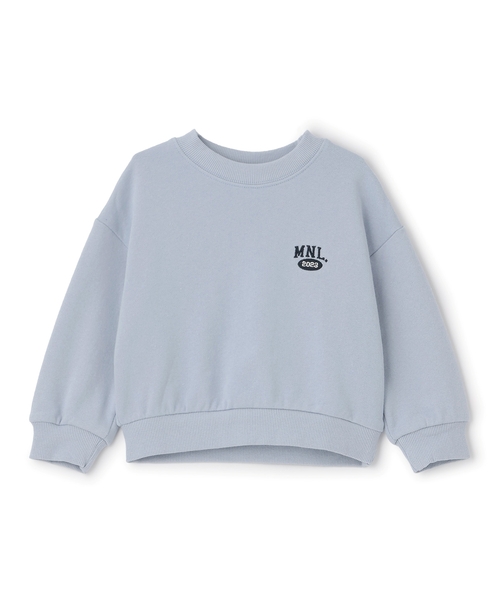 minimal（ミニマル）の「【DailyME】綿100%ベーシックトレーナー（スウェット・キッズ・ピンク/ホワイト系その他/イエロー/サックスブルー/ブラック・90cm/100cm/130cm/110cm/120cm/140cm）」の4枚目の写真