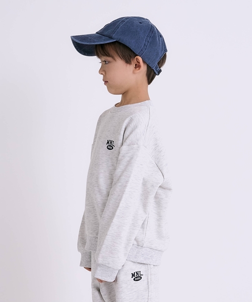 minimal（ミニマル）の「【DailyME】綿100%ベーシックトレーナー（スウェット・キッズ・ピンク/ホワイト系その他/イエロー/サックスブルー/ブラック・90cm/100cm/130cm/110cm/120cm/140cm）」の6枚目の写真